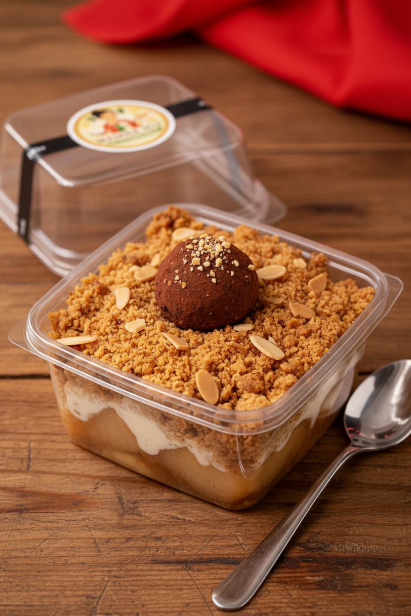 Crumble aux pommes