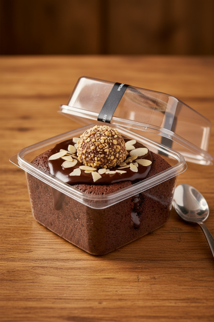 Fondant au chocolat - gâteau